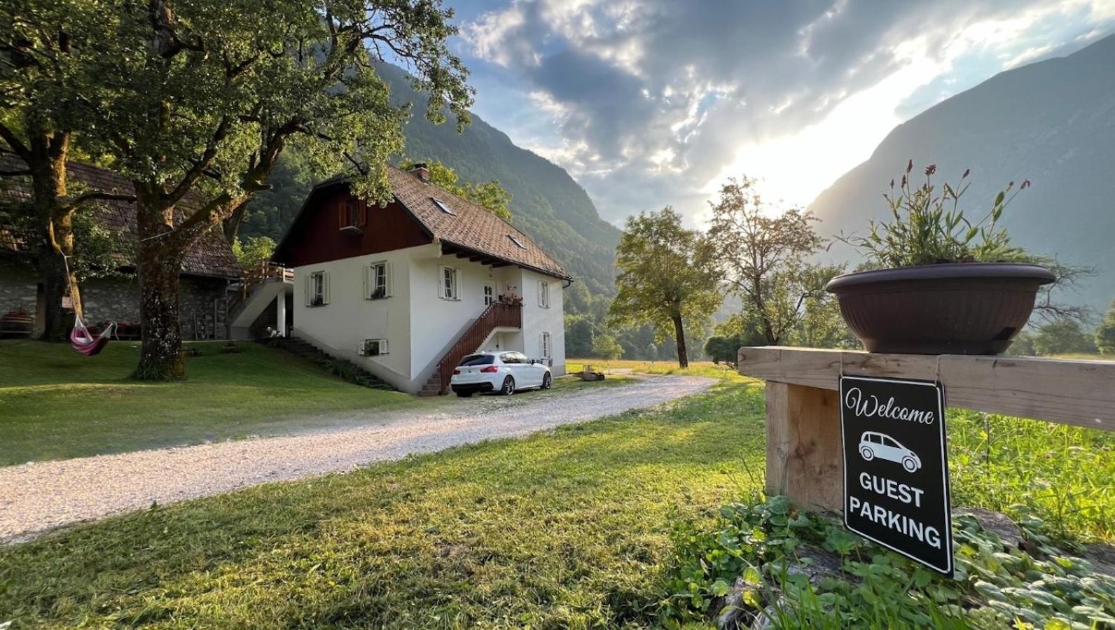Apartments Mala Korita Soce Soča Kültér fotó